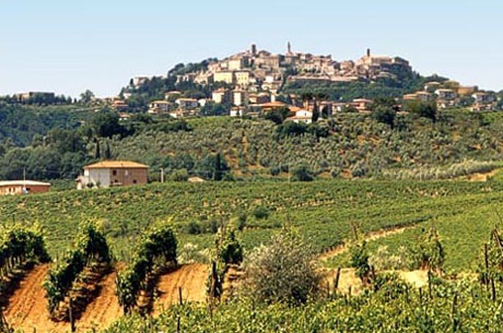 View of Montepulciano
