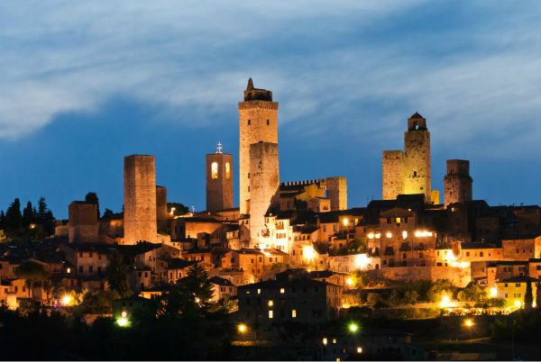 San Gimignano by night