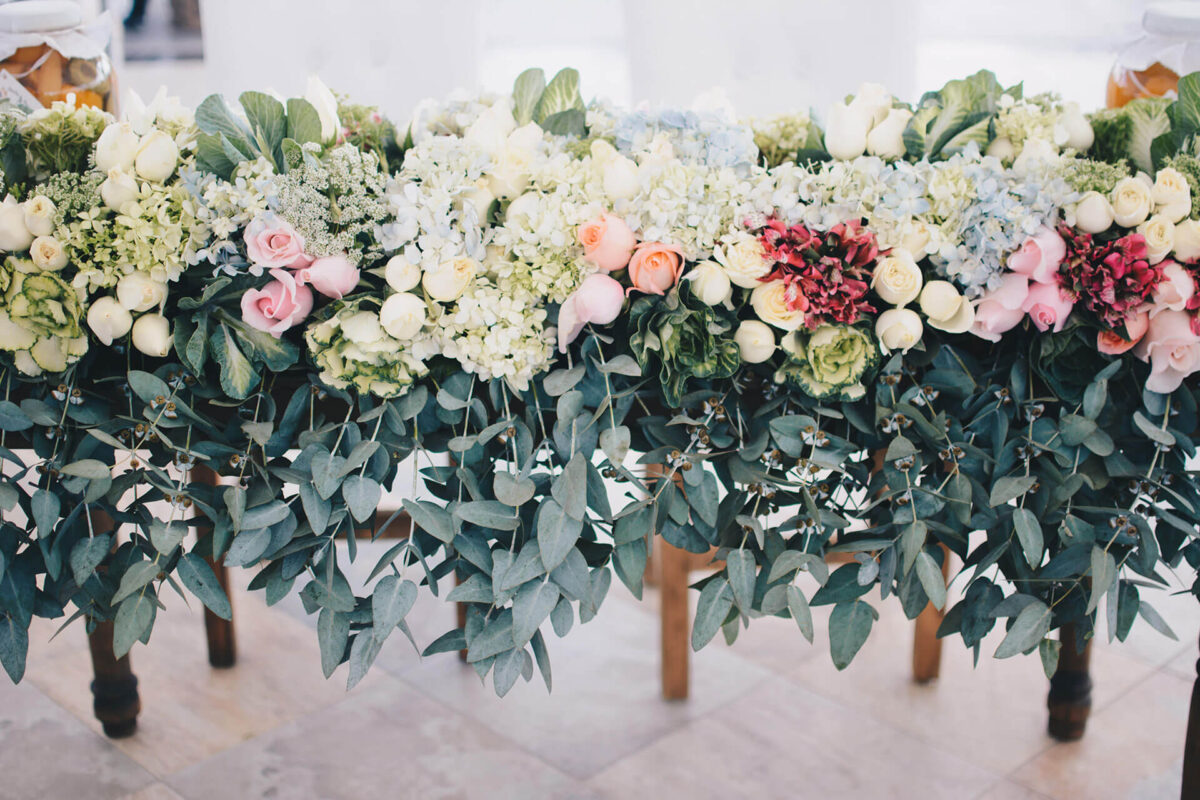 Impactful floral arrangements for your wedding reception